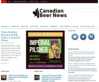 Canadianbeernews.com(Canadian Beer News) Screenshot