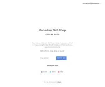Canadianbjjshop.com(See related links to what you are looking for) Screenshot