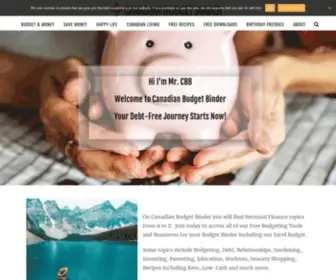 Canadianbudgetbinder.com(Canadian Budget Binder (CBB)) Screenshot