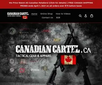 Canadiancartel.ca(Canadian Cartel) Screenshot