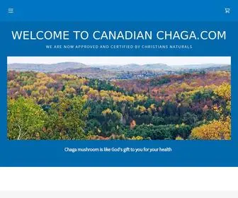 Canadianchaga.com(Canadian Chaga .com) Screenshot