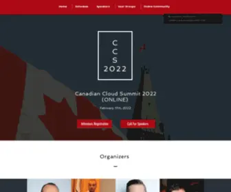 Canadiancloudsummit.com(Canadian Cloud Summit) Screenshot