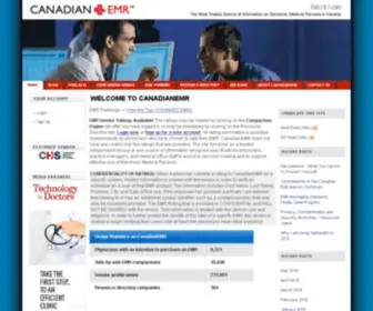 Canadianemr.ca(CanadianEMR) Screenshot