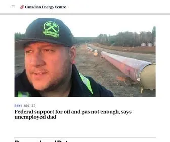 Canadianenergycentre.ca(Canadian Energy Centre) Screenshot