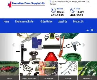 Canadianfarmsupply.com(Canadian Farm Supply Ltd) Screenshot