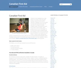 Canadianfirstaid.ca(Canadian First Aid Course Canadian First Aid Sign Up For Beta Form) Screenshot