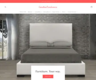 Canadianfurniture.ca(Canadian Furniture) Screenshot