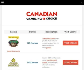 Canadiangamblingchoice.com Screenshot