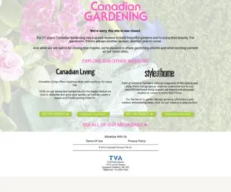 Canadiangardening.com(Canadian Gardening) Screenshot