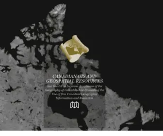 Canadiangis.com(Canadian GIS and Geospatial Resources) Screenshot