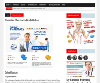 Canadianhopharmacy.com(Canadian Pharmaceuticals online) Screenshot