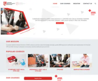 Canadianhse.ca(Our Health and safety courses are ideal for HSE professional and individual who wants to enhance their skills and knowledge and also can improve their qualifications in wide areas of safety practices in accordance to in) Screenshot