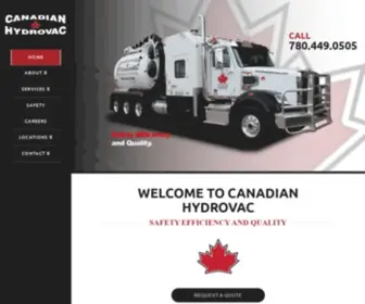 Canadianhydrovac.com(Canadian Hydrovac) Screenshot