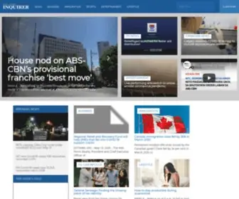 Canadianinquirer.net(Philippine Canadian Inquirer) Screenshot