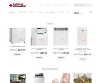 Canadianliquidation.com(Canadian Liquidation) Screenshot