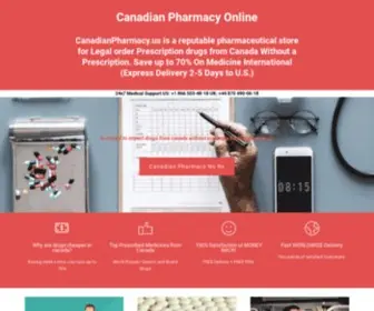 Canadianpharmacy.us(CanadianPharmacy in 2020) Screenshot