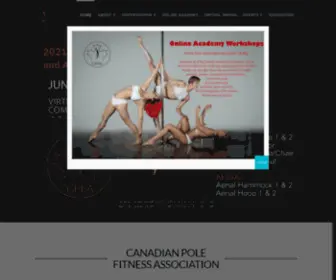 Canadianpolefitnessassociation.com(Canadian Pole Fitness Association) Screenshot
