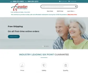 CanadianprescriptiondrugStore.com(Canadian Prescription Drugstore) Screenshot