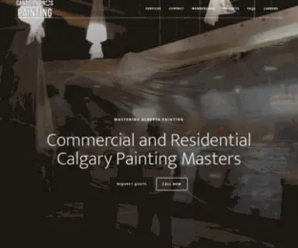 Canadianpros.com(Industrial, Commercial, Residential Painting) Screenshot