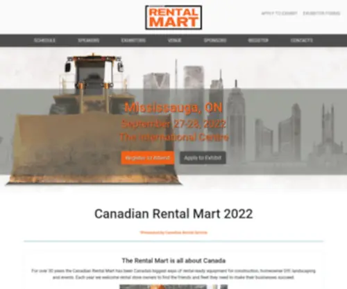 Canadianrentalmart.com(Rental Mart) Screenshot