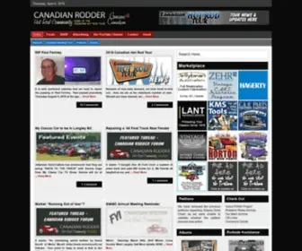 Canadianrodder.com(Canadian Rodder Hot Rod Community) Screenshot