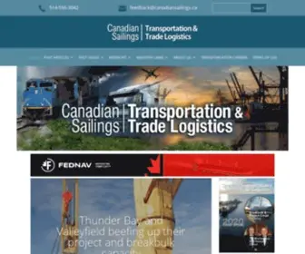 Canadiansailings.ca(Canadian Sailings) Screenshot