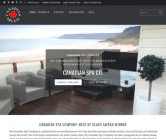 Canadianspacompany.com(Canadian Spa Company) Screenshot