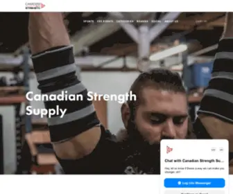 Canadianstrengthsupply.ca(Canadian Strength Supply) Screenshot
