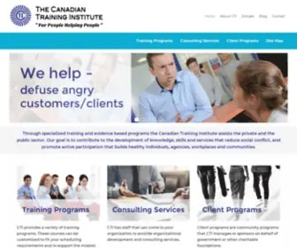 Canadiantraininginstitute.com(Canadian Training Institute) Screenshot