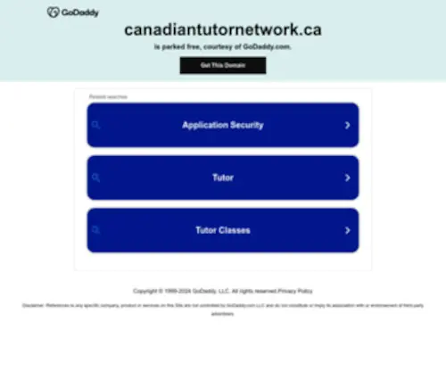 Canadiantutornetwork.ca(Canadiantutornetwork) Screenshot