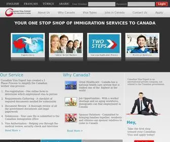 Canadianvisaexpert.com(Move to Canada for a Better Future with Canadian Visa Expert. Canadian immigration) Screenshot