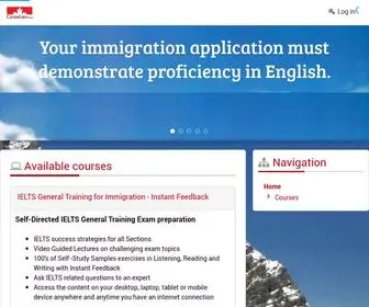 Canadianvisaieltsprep.com(Canadian Visa IELTS Prep) Screenshot