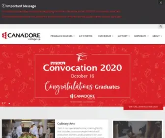 Canadorecollege.ca(Canadore College) Screenshot