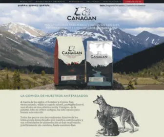 Canagan.es(Pienso natural sin cereales para perros y gatos) Screenshot