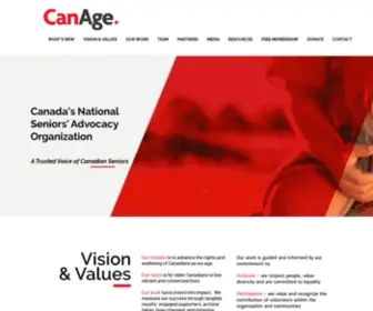 Canage.ca(Home) Screenshot