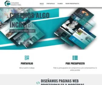 Canaimamarketing.com.ve(Paginas Web) Screenshot