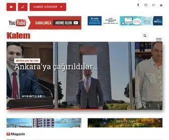 Canakkalekalem.com(Kalem Gazetesi) Screenshot