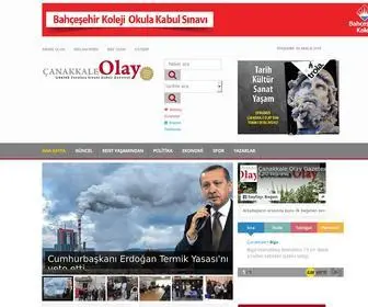 Canakkaleolay.com(Çanakkale) Screenshot