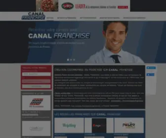 Canal-Franchise.com(Création d'entreprise en franchise) Screenshot