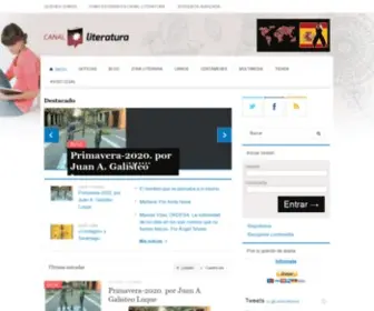 Canal-Literatura.com(Luisa Núñez) Screenshot