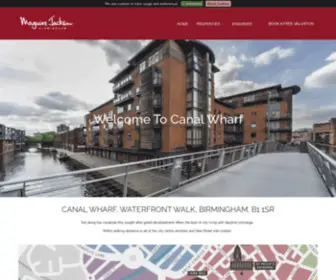 Canal-Wharf.co.uk(Sales and Lettings properties) Screenshot