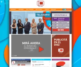 Canal10Mardelplata.tv(Canal 10 Mar del Plata) Screenshot