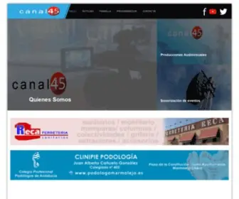 Canal45TV.com(Canal 45) Screenshot