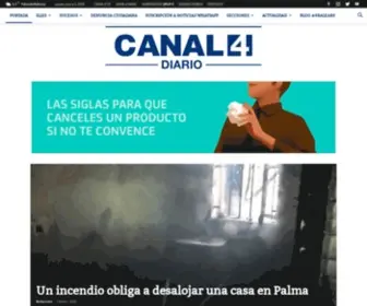 Canal4Diario.com(CANAL4 DIARIO) Screenshot
