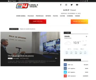 Canal4Esquel.com.ar(Canal 4 Esquel) Screenshot