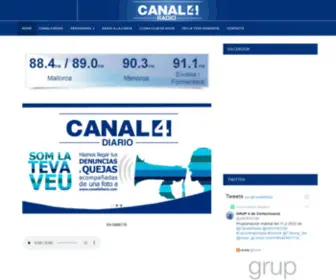 Canal4Radio.com(Grup4) Screenshot