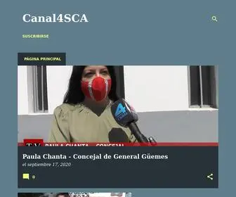Canal4Sca.com.ar(Canal4Sca) Screenshot