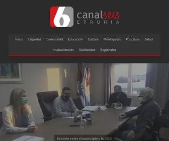 Canal6Etruria.com(Canal 6 Etruria) Screenshot