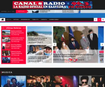 Canal8Radio.cl(96.3 FM STEREO) Screenshot