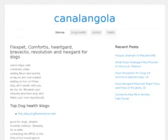 Canalangola.net(Canal Angola ONLINE) Screenshot